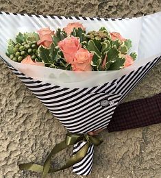 Букет "Прекрасное начало" из роз