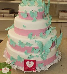 Свадебный торт "Бабочка"
