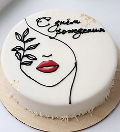 Торт "Лана Дель Рей"