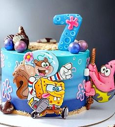 Торт "Бикини Ботом"