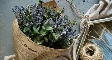 Эвкалипт – нестандартная составляющая цветочных композиций