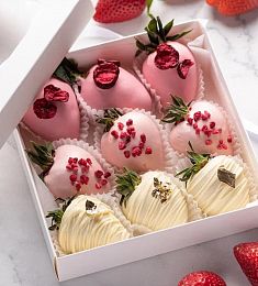 Клубничный бокс "Минди" клубника в итальянском шокладе