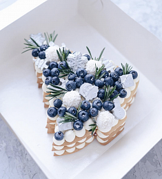 Торт "Смородиновая ель"