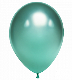 Латексный шар - Хром зеленый - 30 см