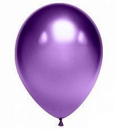 Латексный шар - Хром фиолетовый - 30 см